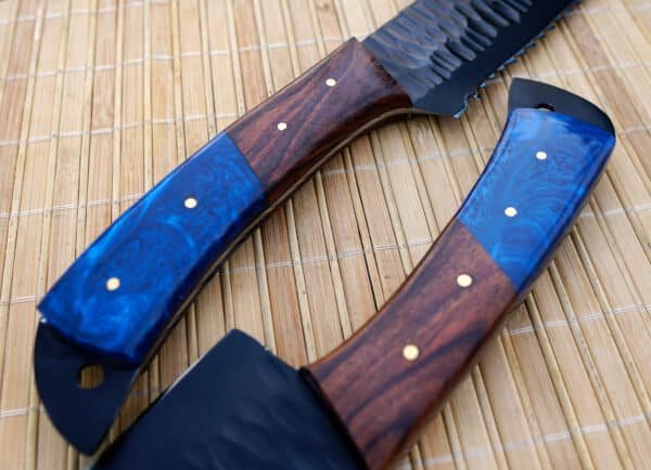 Resin Wood Handles Knives