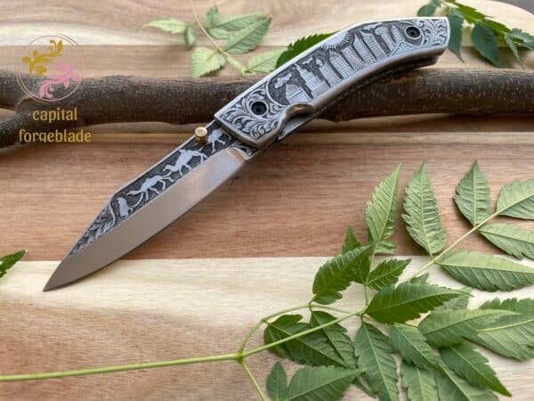 custom hunting knife