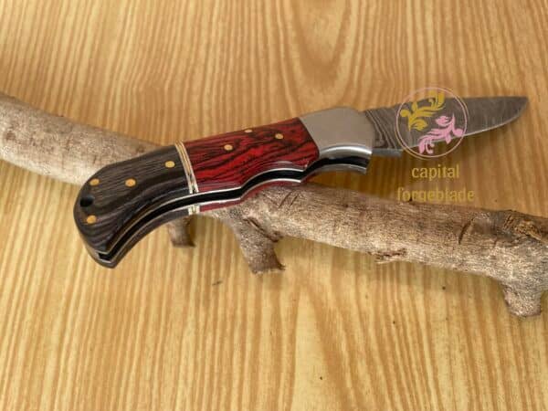 Full Tang Knife with Cow Leather Sheath