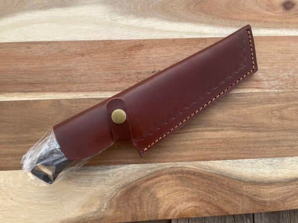 Tracker Hunting Knife with Leather Sheath