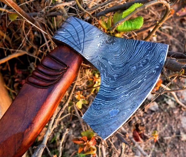 Damascus Steel axe