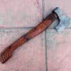 Damascus Steel axe with Ashwood handle